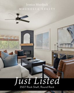 JUST LISTED in Round Rock!

3507 Rock Shelf Ln is the kind of home that checks both boxes: super cute and updated, plus most of the big-ticket items have already been taken care of. 

This single-story home in Preserve at Stone Oak offers 4 bedrooms, 2 bathrooms, 1,682 SF, bright open living spaces, a cozy fireplace, two dining areas, a covered patio, and a fenced backyard with mature trees.

And the updates are a huge bonus: • New HVAC system in 2023 • Full gutter system in 2024 • New roof in 2024 • New epoxy garage floors in 2025 • New water heater in 2026

Cute, functional, and thoughtfully maintained in an established Round Rock neighborhood. Come take a look! 🏡

3507 Rock Shelf, Round Rock
Listed at $410,000
.
.
#roundrocktx #homeforsale #texasrealestate