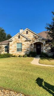 This custom single story sits on a private, tree filled acre and blends warm craftsmanship with easy everyday living. Wood beams, stone accents, and huge windows bring the outdoors in, creating a peaceful backdrop in every direction.

The open kitchen and living spaces are perfect for hosting with a spacious island, gas cooktop, walk in pantry, and seamless flow to the outdoor living areas. The layout includes a beautiful primary suite, a dedicated office, and three additional bedrooms with a convenient Jack and Jill design.

The fenced yard is ready to enjoy today and the land beyond the fence gives you room to dream, whether that is a pool, outdoor kitchen, or expanded entertaining space.

4 Bedrooms + Office | 2.5 Bathrooms 2,590 Sq Ft | 1.14 Acres | Listed at $740,000 217 San Gabriel Hideaway Cove, Liberty Hill
.
.
#libertyhill #libertyhilltx #texasrealestate #austintx #homeforsale