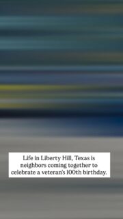 This is why I love living in Liberty Hill and in a small town like this.

Last Saturday, neighbors in Rio Ancho came together to celebrate something truly special, a local veteran turning 100 years old. The neighborhood showed up, flags were flying, and the Liberty Hill Belles helped make it a moment none of us will forget.

It is days like this that remind me what community really means. When people come together, show respect, and celebrate one another, it simply feels like home.

Liberty Hill, you are something special. 🤍
.
.
#libertyhill #lhtx #libertyhilltx