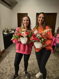 Thank you for a fun night @fletchersflorals ❤️