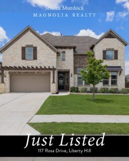 🏡 Just Listed in Santa Rita Ranch!

If you’ve been looking for a home with room for everyone, this one deserves a spot on your list.

117 Rosa Drive offers nearly 3,750 square feet with 5 bedrooms, 4.5 bathrooms, a dedicated office, game room, loft, and flexible living spaces that can adapt to your needs. From the moment you walk in, you’ll love the soaring ceilings, beautiful curved staircase, and natural light throughout.

The spacious kitchen opens to the living room, creating the perfect space for everyday living and entertaining, while the main-floor primary suite provides a private retreat. Sitting on a large corner lot with a covered patio, there’s plenty of room to enjoy the outdoors too.

And the location? It’s hard to beat. Enjoy all the incredible amenities that Santa Rita Ranch is known for, plus highly rated Liberty Hill ISD schools, parks, trails, pools, and community events.

📍117 Rosa Drive | Liberty Hill, TX 🛏 5 Bedrooms 🛁 4.5 Bathrooms 🏠 3,749 Sq Ft

Message me for more details or to schedule a private tour!
.
.
#libertyhill #texasrealestate #homeforsale